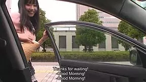 Japanese Teen On Car In Specific Scene