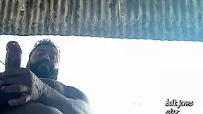 The police officer's wife decides to get even, recording a video for xvideos in mask and wig.