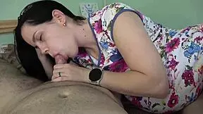 impregnated hot pregnant wife anna overwhelmed by sucking cock and oral creampie feelings