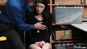 Pale Tiny Teen Suspect Punish Fucked By A Lp Officer