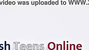 Teen student sucks cock at gloryhole