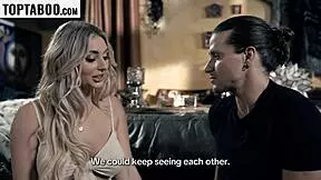 Wife's Friend Misses Cock In Mouth.