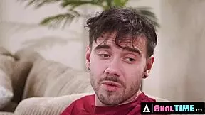 Horny babe ryder rey gets anal creampie from bfs roommate.