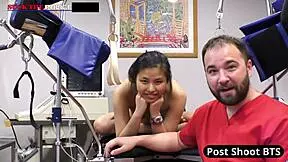 Blackmailed by a cop, raya nguyen gets pov blowjob and anal fingering.