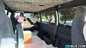 Innocent teen girl humiliated in outdoor car blowjob