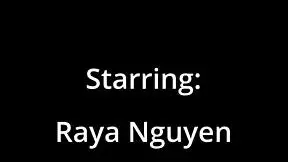 Blackmailed by a cop, raya nguyen gets pov blowjob and anal fingering.