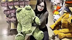 I won a stuffed alligator and gave thanks featuring Qrozne.