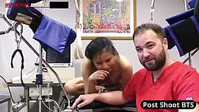 Blackmailed by a cop, raya nguyen gets pov blowjob and anal fingering.