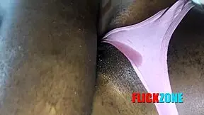 She in Stockings Came for Coffee but My Fingers Were in Her Pussy!