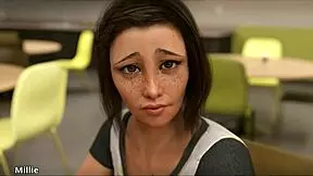 can you believe this petite teen with big boobs getting anal from a milf?