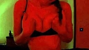 passionate moment in red room ends with mouth - peaky brownies