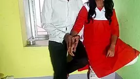 i'm the desi schoolgirl who had quick sex with my classmate in the classroom, it was so tight