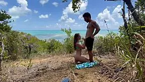 Fui Flagrada Transando - Anal Na Praia!