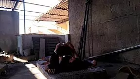 my stepdaughter gave me her ass on the terrace in this reality scene