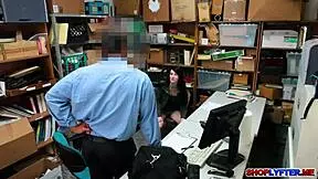 Babe Fucked In Office