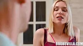 Petite Teen with Small Tits and Big Ass Craves Groping and Hardcore Pounding in Taboo Encounter