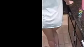 little shy blonde chick