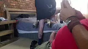 Cuckold Wife Drips Creampie On Husband's Cock