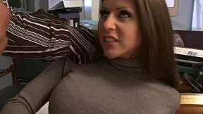Rachel roxxx pleases boss with big tits and wet pussy