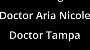 Ditria Rose undergoes her first gynecological examination with Dr. Tampa in a hospital setting, focusing on patient care and close-up details.