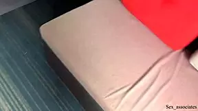 Naive stepsis gets horny from wet dream, feels dick on butt while sharing bed