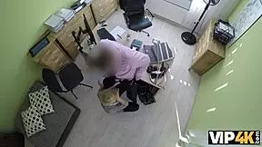 Czech Teen Blowjob For Loan Agent