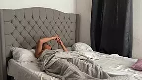 Left alone with stepmother, we ended up with a creamy creampie