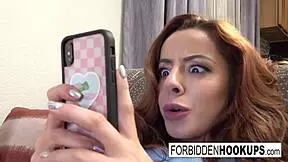 Oh, busty milf, you're hooking up with your step-daughter for some wild action?