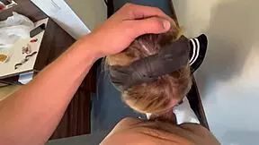 punished the doll to suck deep