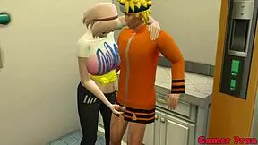 i'm hinata gettin advice from sakura on fuckin, then she tells naruto to fuck her like me