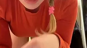 extreme public masturbation with vibrator close up