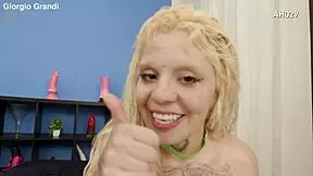 Georgia Koneva and Kyra get drunk and wild with rimjobs and squirting behind the scenes?