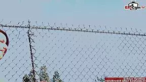 Wow, that BBC is way too big for the brunette slut's tight ass.