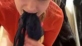 extreme public masturbation with vibrator close up