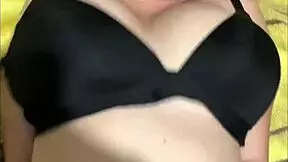 Pregnant Teen Teases with Bouncing Tits
