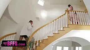 BFFs' bridemaids and the teen bride enjoy a naughty 4some orgy, fucking in a group setting 😍