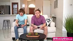 BIG ASS LATINA MILF STEPMOM DEMI DIVEENA FUCKS HER STEPSON AND HIS FRIEND