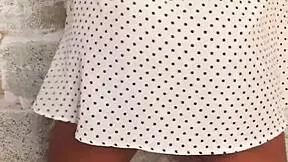 horny ladies tease with wet pussies and ripped clothes while stripping in tight dresses