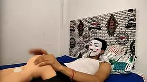 My big cock orgasms with a sex doll