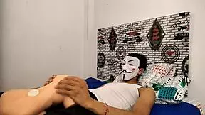 My big cock orgasms with a sex doll