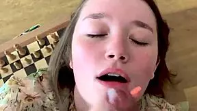 so, wanna see how your teen gf cheated with deepthroat and cum swallow?