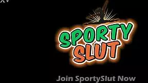 check out this pretty young slut with puffy cameltoe and tight ass at the gym