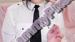 Lammy Pixel dresses sexy for school, dreaming of sex, but messes up her outfit