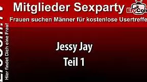 We're at this Deutsche amateur creampie gangbang party with cumshots and swallowing everywhere