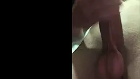 I'm young and skinny with a monster cock masturbating solo twice in the bathroom naked 😈🍆