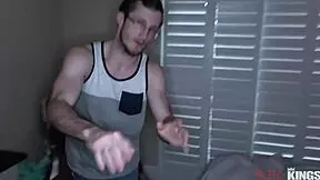 Blonde babysitter rides cock in cowgirl, bent over for doggystyle!