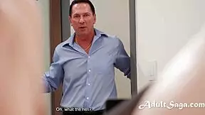 Hr Says Fucking Her Increases Bonus! Everybody Joins In With Lexi Lore!