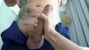 Secretary Jerks Off And Sucks Bosss Huge Cock In Hotel Female Pov Cum Play