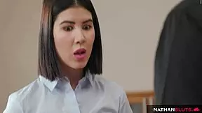 Hot teen 18+ lady dees pussy pounded by stepfather - 4k teaser