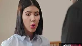 Hot teen 18+ lady dees pussy pounded by stepfather - 4k teaser